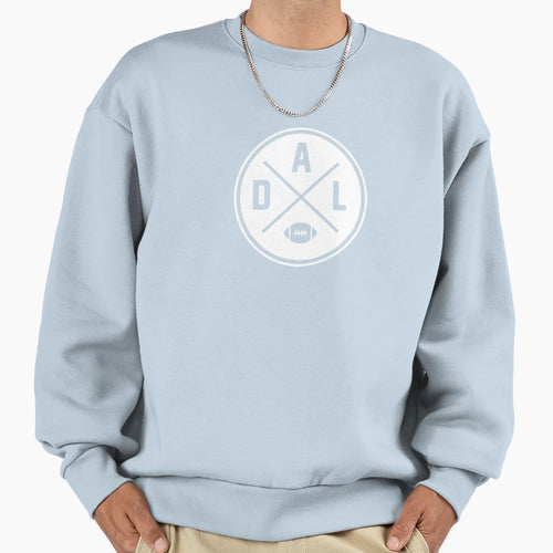 Dallas Football Dal Outline Sweatshirt - Streetwear Style Men Women - T-Shirt, Sweatshirt, Hoodie