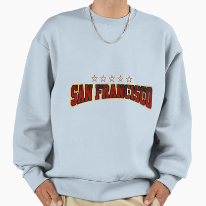 Art San Francisco 49Ers Sweatshirt - Graphic Print Unisex - T-Shirt, Sweatshirt, Hoodie