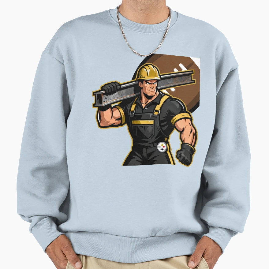 Steely Mcbeam Nfl Sweatshirt - Fun Novelty Design Unisex - T-Shirt, Sweatshirt, Hoodie