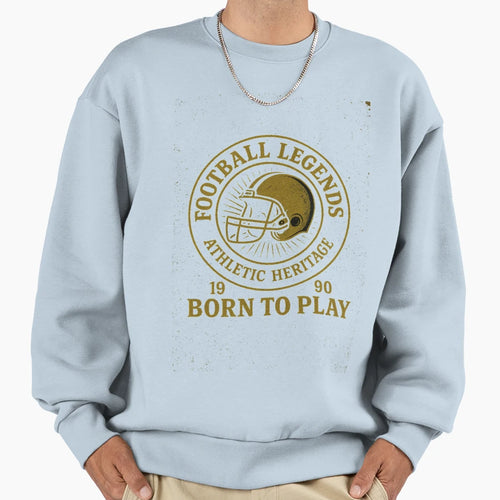 Football Legends Badge Sweatshirt - Fun Novelty Design Unisex - T-Shirt, Sweatshirt, Hoodie