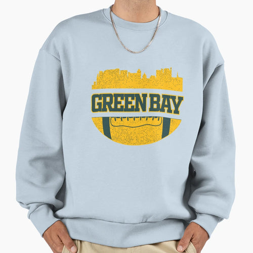 Packers Football Fan Green Bay City Sweatshirt - Graphic Print Men Women - T-Shirt, Sweatshirt, Hoodie