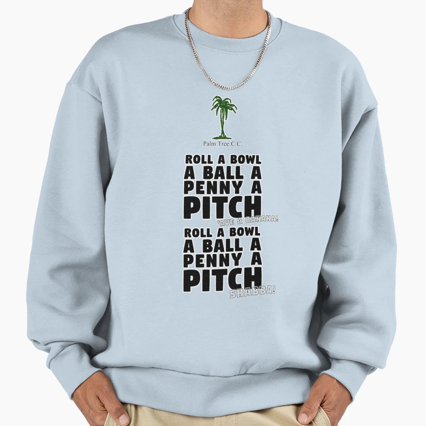 Roll Bowl Ball Penny Pitch Hoodie - Casual Everyday Wear Unisex - T-Shirt, Sweatshirt, Hoodie