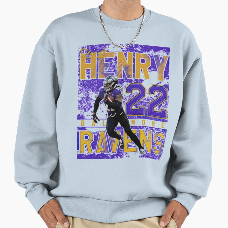 Art Baltimore Ravens Sweatshirt - Aesthetic Graphic Men Women - T-Shirt, Sweatshirt, Hoodie