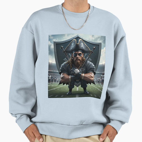Mini Black Pirate Iconic Sports Helmets Sweatshirt - Trendy Graphic Unisex - T-Shirt, Sweatshirt, Hoodie