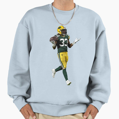 Aaron Jones Sweatshirt - Aesthetic Graphic Unisex - T-Shirt, Sweatshirt, Hoodie