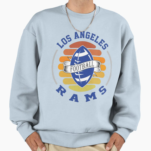 Football Los Angeles Rams Sweatshirt - Custom Art Print Men Women - T-Shirt, Sweatshirt, Hoodie
