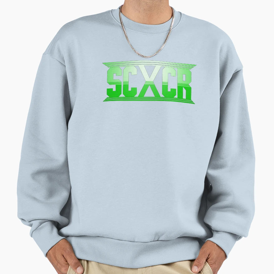 Scbars Green Sweatshirt - Trendy Graphic Unisex - T-Shirt, Sweatshirt, Hoodie