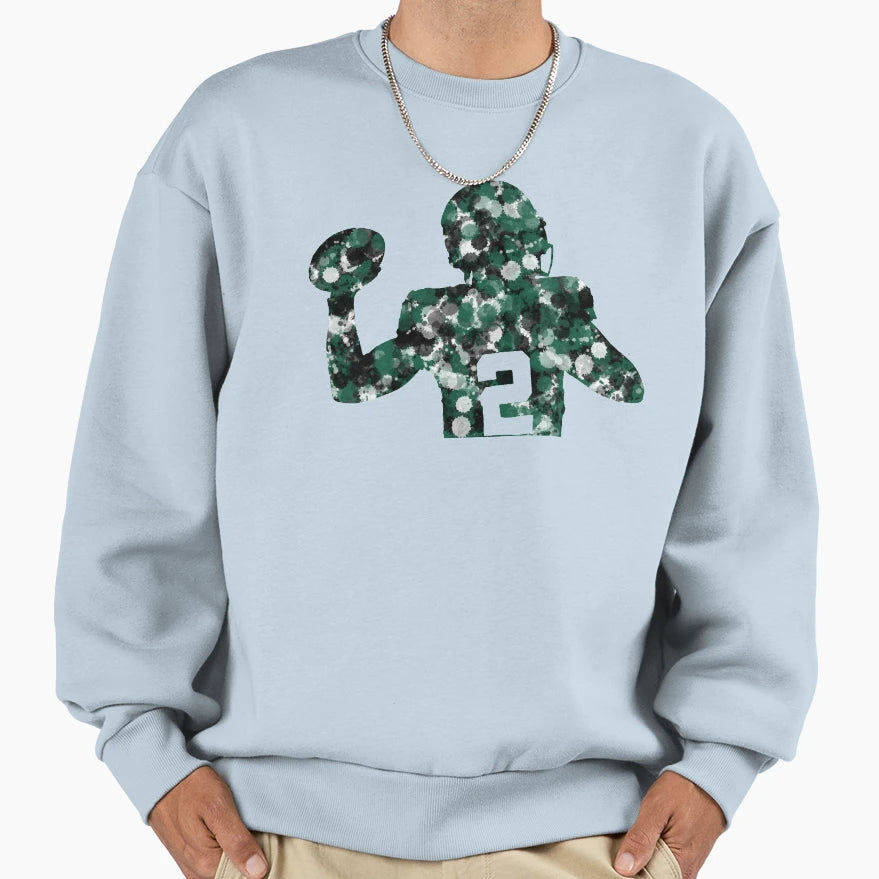 Splatter Wilson Sweatshirt - Minimalist Print for Adults - T-Shirt, Sweatshirt, Hoodie