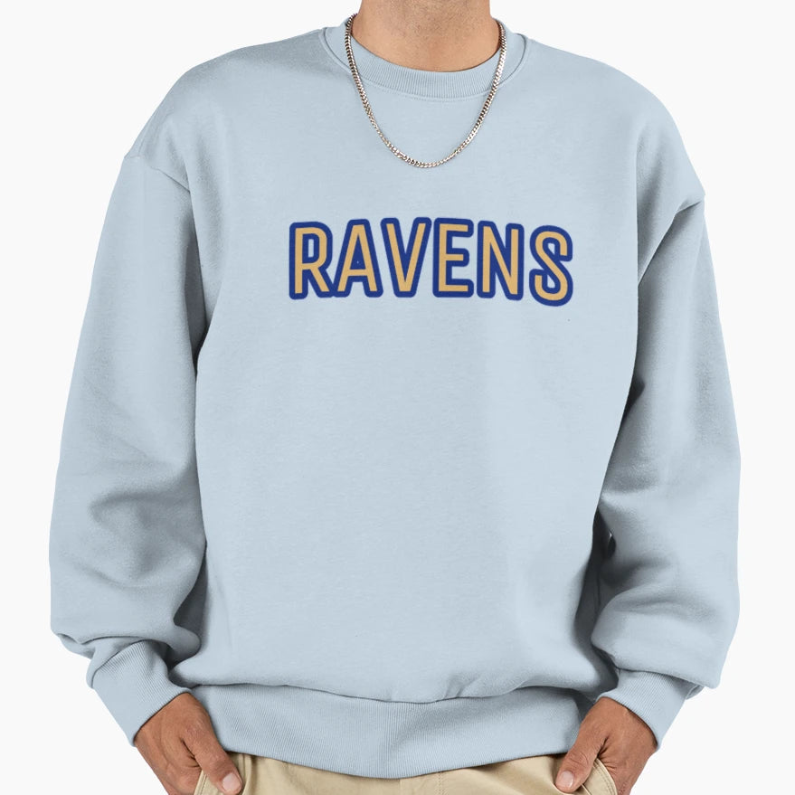 Ravens Sweatshirt - Trendy Graphic Unisex - T-Shirt, Sweatshirt, Hoodie