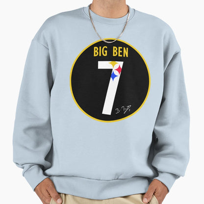 Ben Roethlisberger Big Ben Steelers T-Shirt - Custom Art Print for Adults - T-Shirt, Sweatshirt, Hoodie