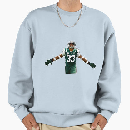 Jamal Adams React Sweatshirt - Graphic Print Men Women - T-Shirt, Sweatshirt, Hoodie