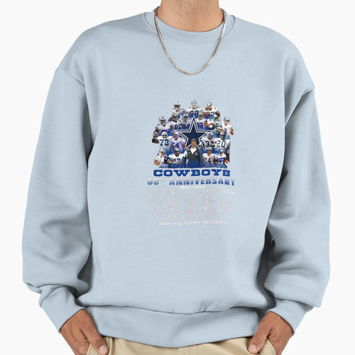 Camiseta Limsayk Cowboys 60Th Sweatshirt - Casual Everyday Wear Men Women - T-Shirt, Sweatshirt, Hoodie