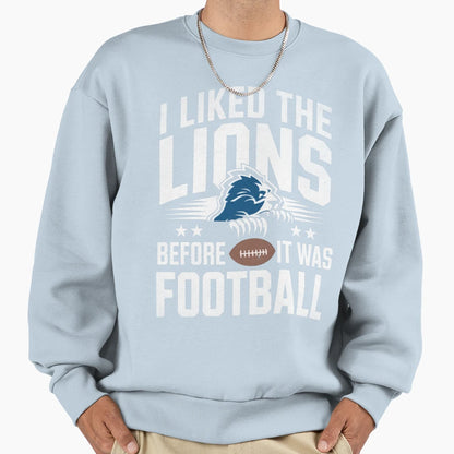 Football Detroit Lions Sweatshirt - Casual Everyday Wear Unisex - T-Shirt, Sweatshirt, Hoodie