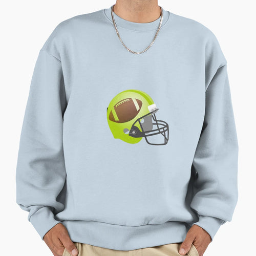 Football Sweatshirt - Trendy Graphic Men Women - T-Shirt, Sweatshirt, Hoodie