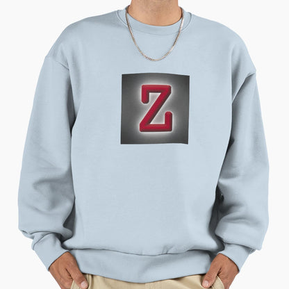 Uppercase Z Typewriter Sweatshirt - Aesthetic Graphic Men Women - T-Shirt, Sweatshirt, Hoodie