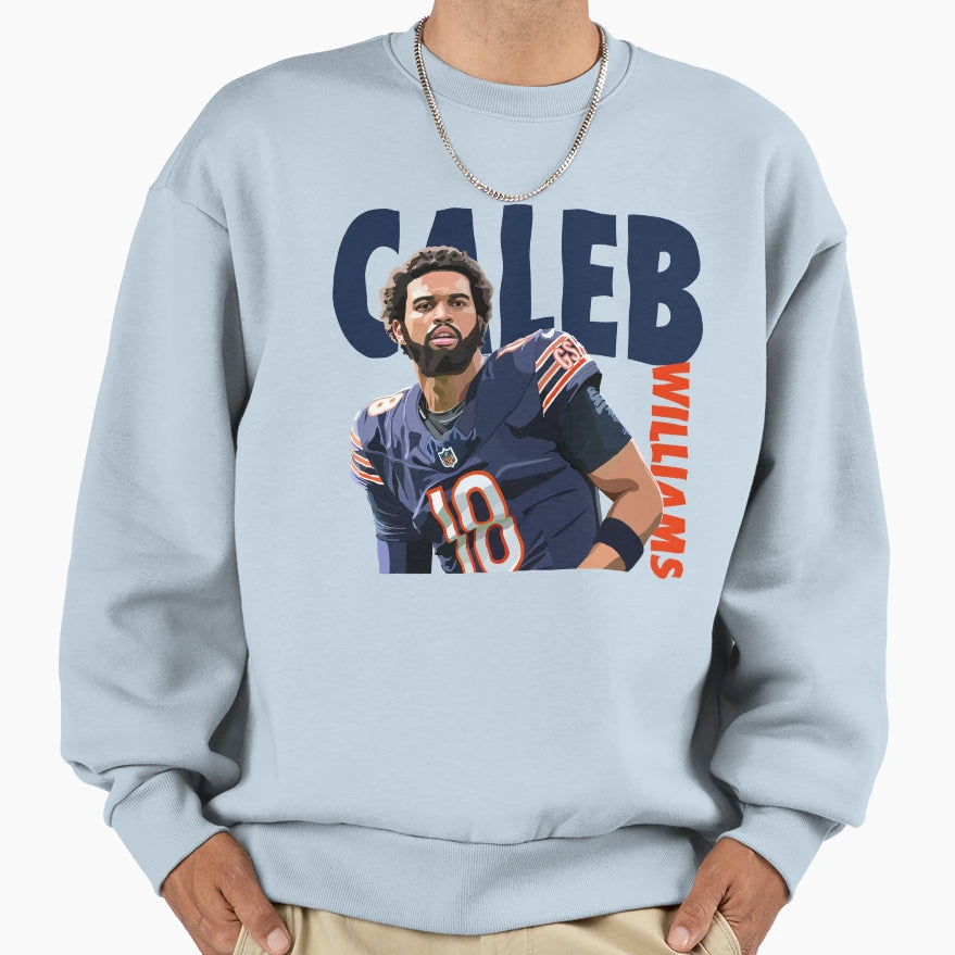 CW 18 Bears Chicago Sweatshirt - Fun Novelty Design for Adults - T-Shirt, Sweatshirt, Hoodie