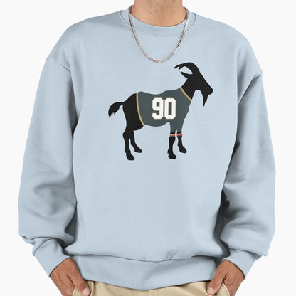Robin Lehner Goat Sweatshirt - Minimalist Print for Adults - T-Shirt, Sweatshirt, Hoodie