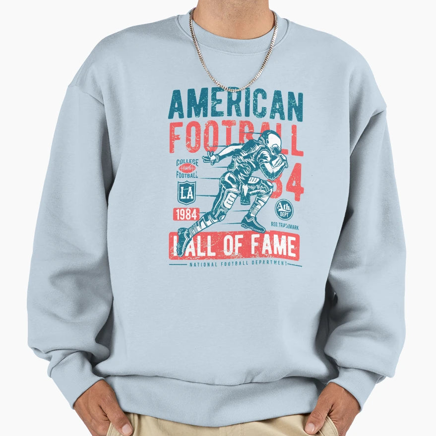 American Football Hall Fame Sweatshirt - Custom Art Print Men Women - T-Shirt, Sweatshirt, Hoodie