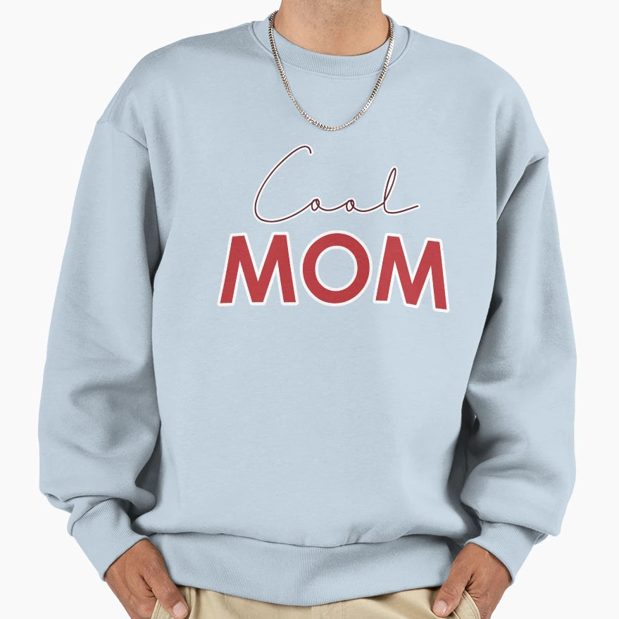 Mom Minimal Sweatshirt - Casual Everyday Wear Unisex - T-Shirt, Sweatshirt, Hoodie