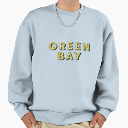 Green Bay Sweatshirt - Graphic Print for Adults - T-Shirt, Sweatshirt, Hoodie