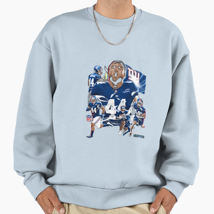 Cam Skattebo New York G Flag Sweatshirt - Novelty Apparel Men Women - T-Shirt, Sweatshirt, Hoodie