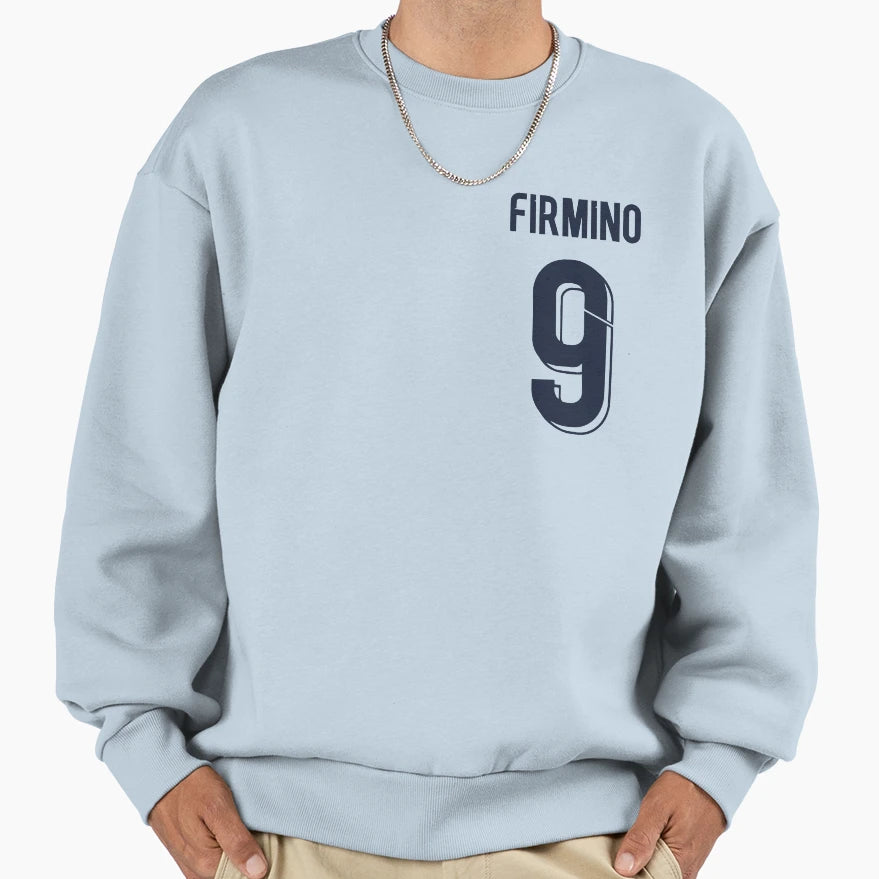 Firmino 9 Away Kit Sweatshirt - Graphic Print Men Women - T-Shirt, Sweatshirt, Hoodie