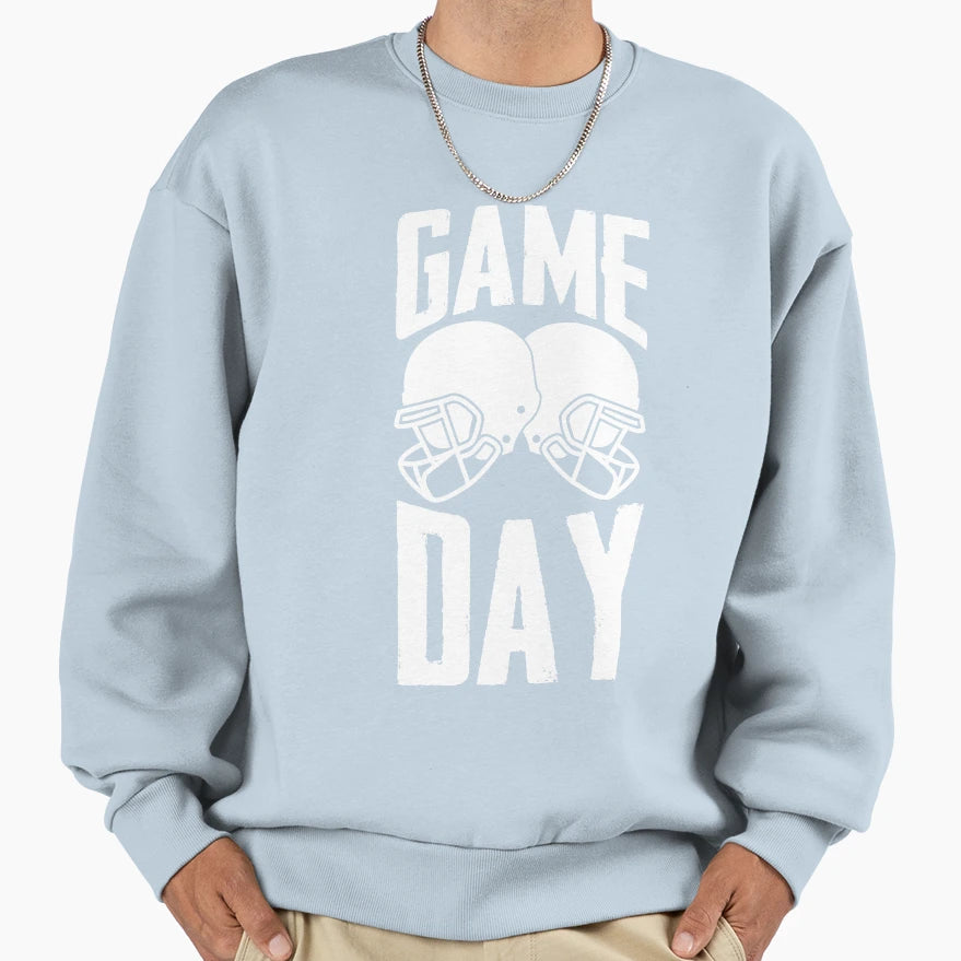 Game Day American Football Sweatshirt - Fun Novelty Design Men Women - T-Shirt, Sweatshirt, Hoodie