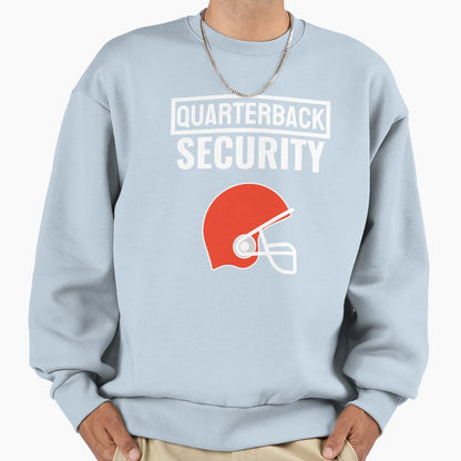 Quarterback Security Sweatshirt - Custom Art Print Men Women - T-Shirt, Sweatshirt, Hoodie