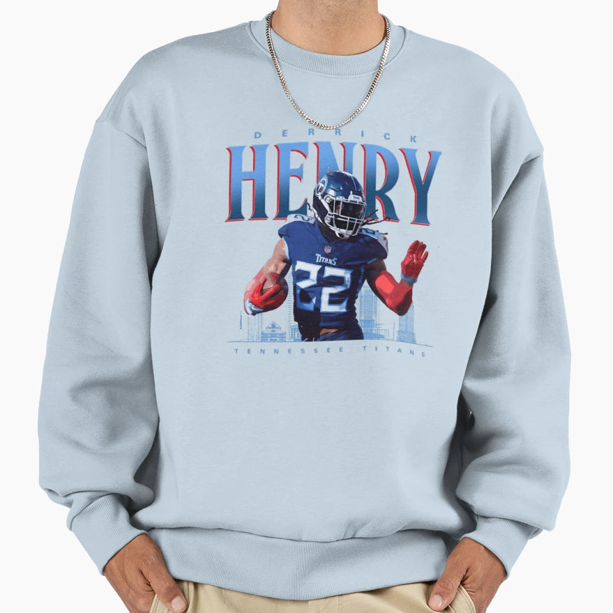 DH Titans Running Back Football Sweatshirt - Unique Graphic Men Women - T-Shirt, Sweatshirt, Hoodie