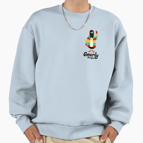 Gnarly Designs Full Logo Sweatshirt - Aesthetic Graphic for Adults - T-Shirt, Sweatshirt, Hoodie