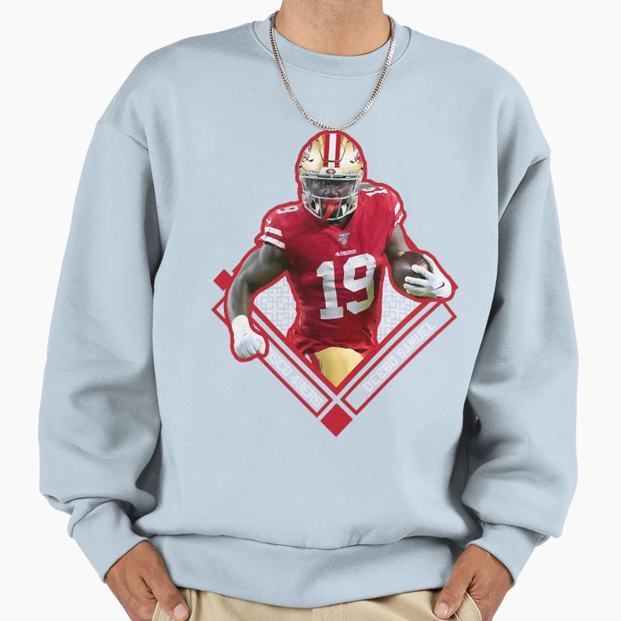 Deebo Sport Samuel San Francisco Sweatshirt - Aesthetic Graphic for Adults - T-Shirt, Sweatshirt, Hoodie