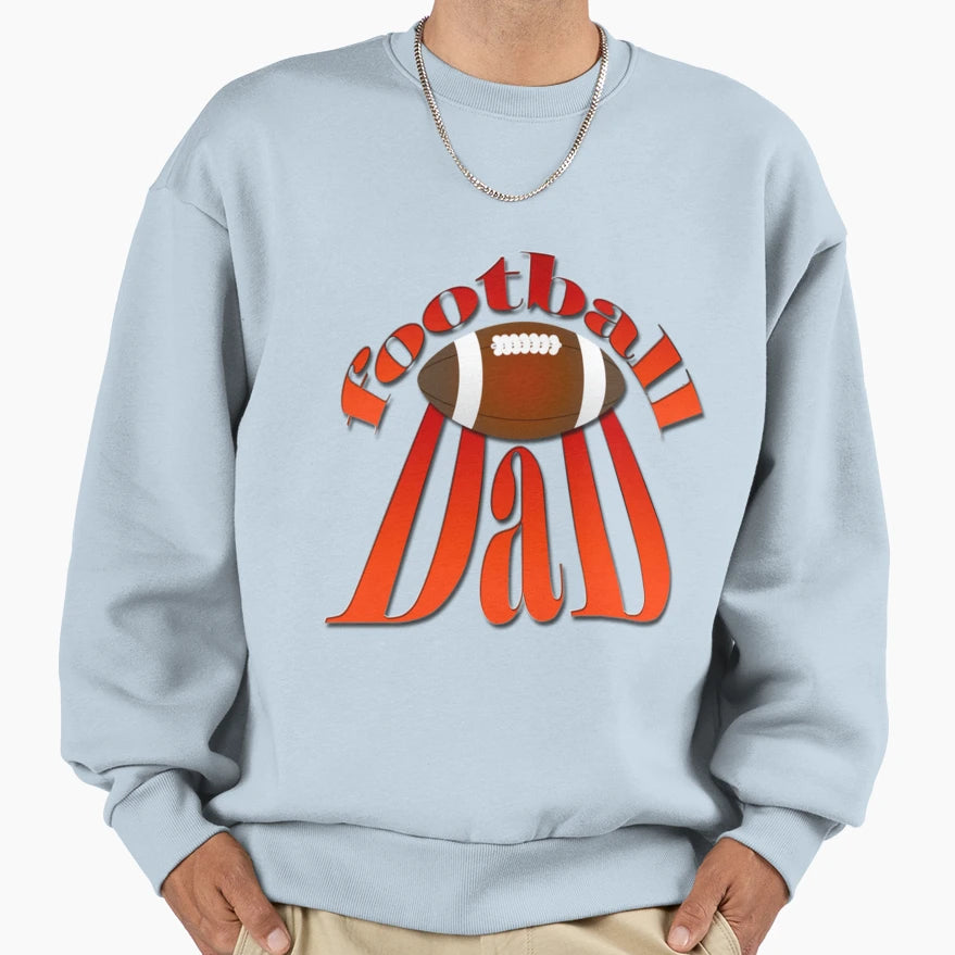 Football Dad Logo T-Shirt - Novelty Apparel Men Women - T-Shirt, Sweatshirt, Hoodie