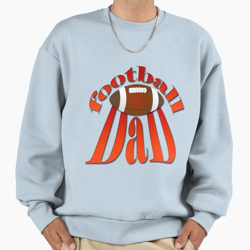 Football Dad Logo T-Shirt - Novelty Apparel Men Women - T-Shirt, Sweatshirt, Hoodie