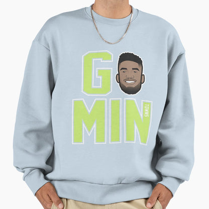 Karl Anthony Towns Go Min Sweatshirt - Aesthetic Graphic for Adults - T-Shirt, Sweatshirt, Hoodie