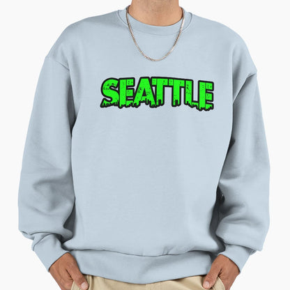 Seattle Washington Sweatshirt - Trendy Graphic for Adults - T-Shirt, Sweatshirt, Hoodie