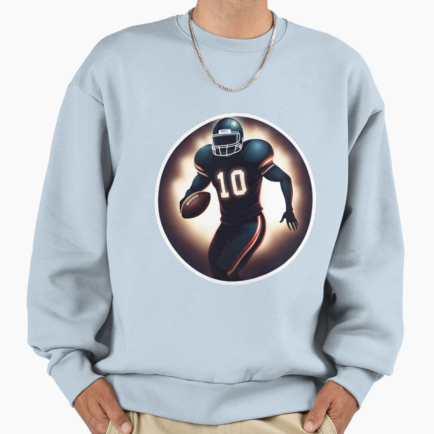 American Football Sweatshirt - Casual Everyday Wear for Adults - T-Shirt, Sweatshirt, Hoodie