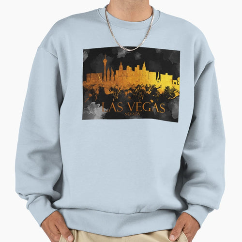 Las Vegas Nevada Skyline 15 Sweatshirt - Novelty Apparel for Adults - T-Shirt, Sweatshirt, Hoodie
