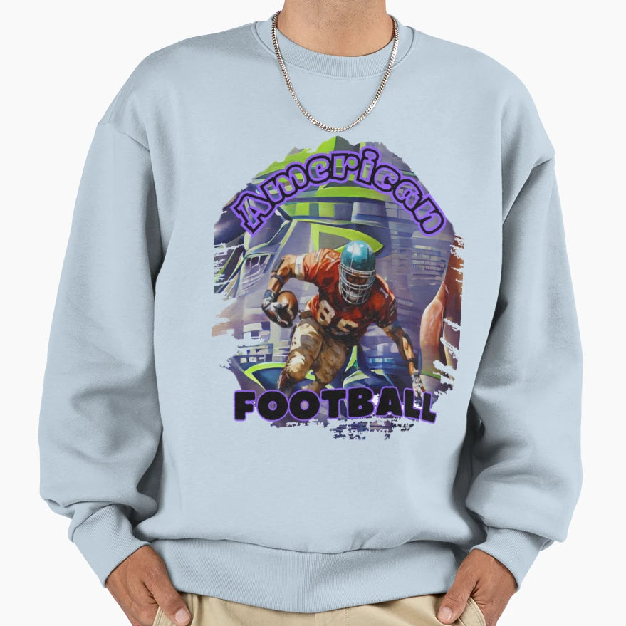 American Football Sweatshirt - Novelty Apparel Unisex - T-Shirt, Sweatshirt, Hoodie