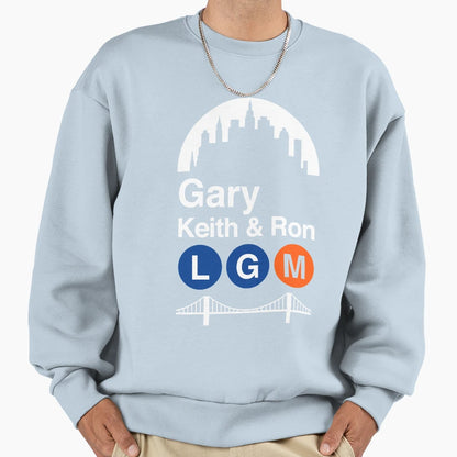 Gary Keith And Ron Active Sweatshirt - Trendy Graphic Unisex - T-Shirt, Sweatshirt, Hoodie