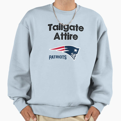 Tailgate Gear Patriots Fans Sweatshirt - Casual Everyday Wear Unisex - T-Shirt, Sweatshirt, Hoodie