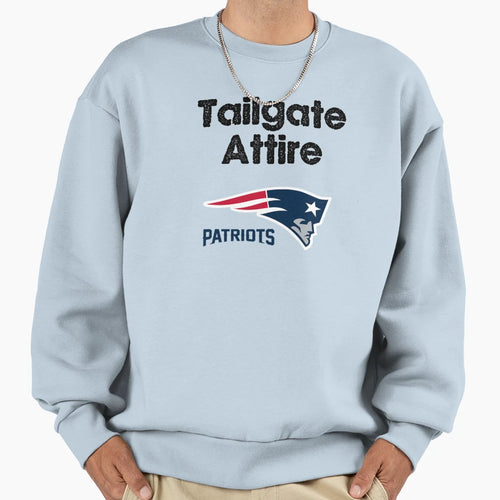 Tailgate Gear Patriots Fans Sweatshirt - Casual Everyday Wear Unisex - T-Shirt, Sweatshirt, Hoodie