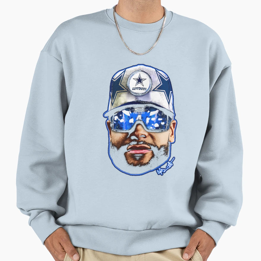 DP Big Face Sweatshirt - Unique Graphic Men Women - T-Shirt, Sweatshirt, Hoodie