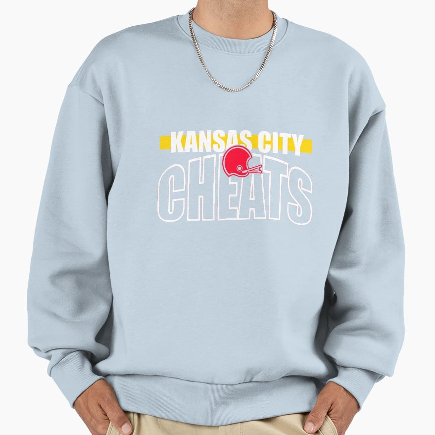 Kc Cheats Sweatshirt - Minimalist Print Men Women - T-Shirt, Sweatshirt, Hoodie