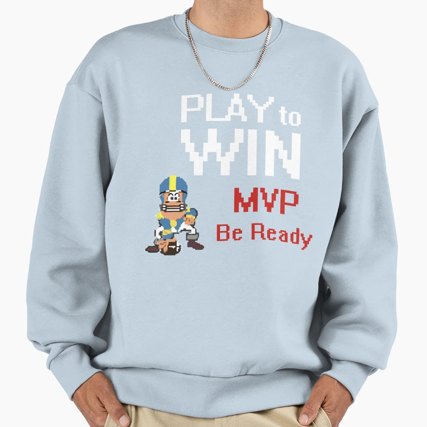 Play To Win Gaming Sweatshirt - Casual Everyday Wear for Adults - T-Shirt, Sweatshirt, Hoodie