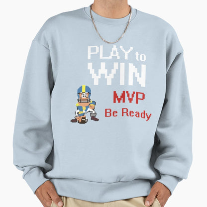 Play To Win Gaming Sweatshirt - Casual Everyday Wear for Adults - T-Shirt, Sweatshirt, Hoodie