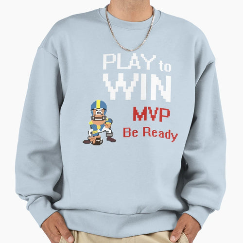 Play To Win Gaming Sweatshirt - Casual Everyday Wear for Adults - T-Shirt, Sweatshirt, Hoodie