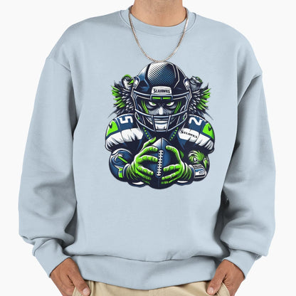Seattle Seahawks Sweatshirt - Casual Everyday Wear Unisex - T-Shirt, Sweatshirt, Hoodie