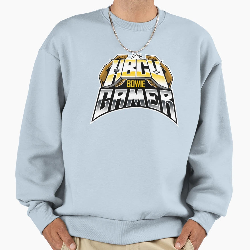Bowie Hbcu Gamer Sweatshirt - Custom Art Print for Adults - T-Shirt, Sweatshirt, Hoodie