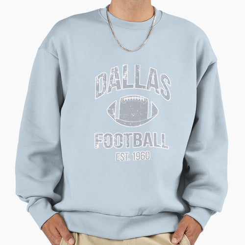 Dallas Football Team Texas Sweatshirt - Aesthetic Graphic for Adults - T-Shirt, Sweatshirt, Hoodie