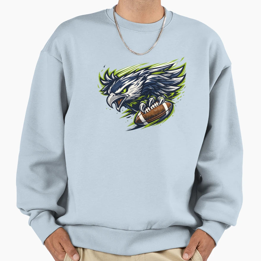 Seattle Seahawks Sweatshirt - Graphic Print Men Women - T-Shirt, Sweatshirt, Hoodie